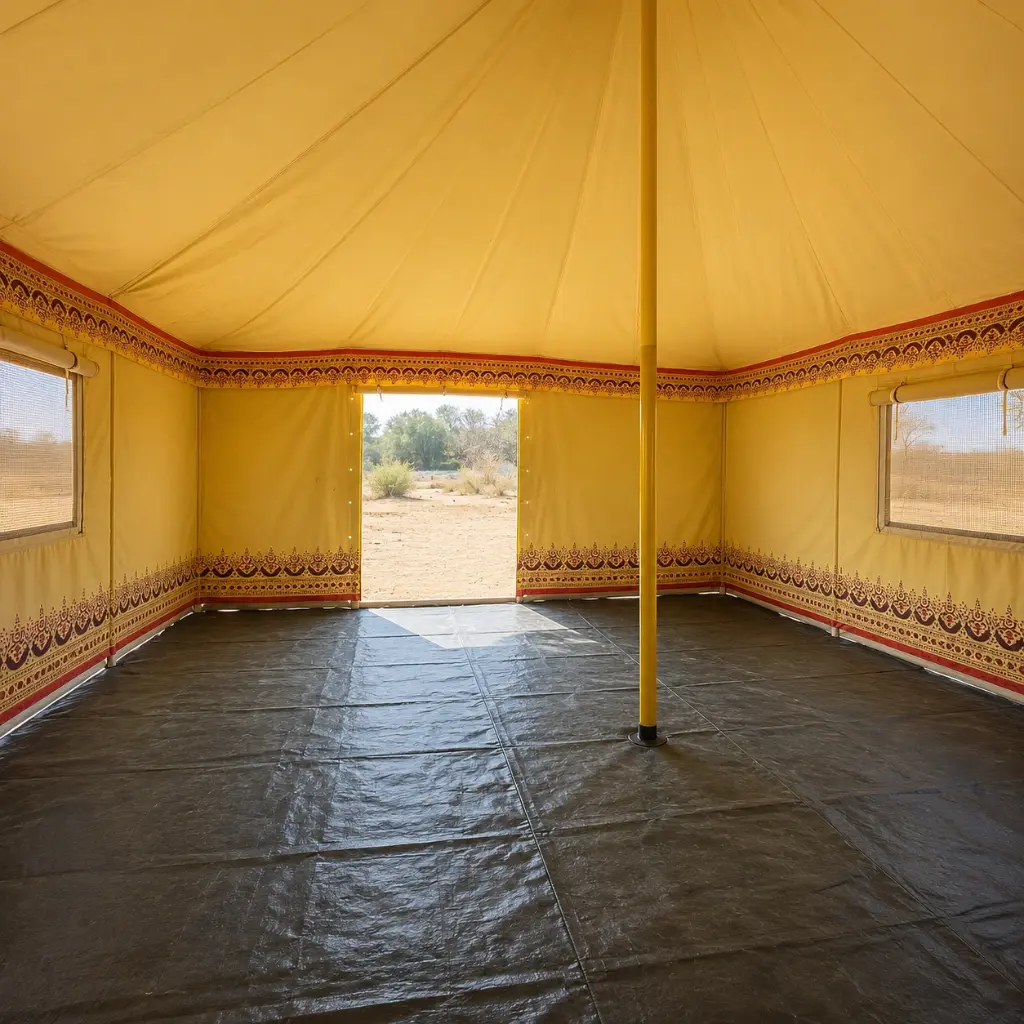 MESHRAQ TENT YELLOW 4x4 M