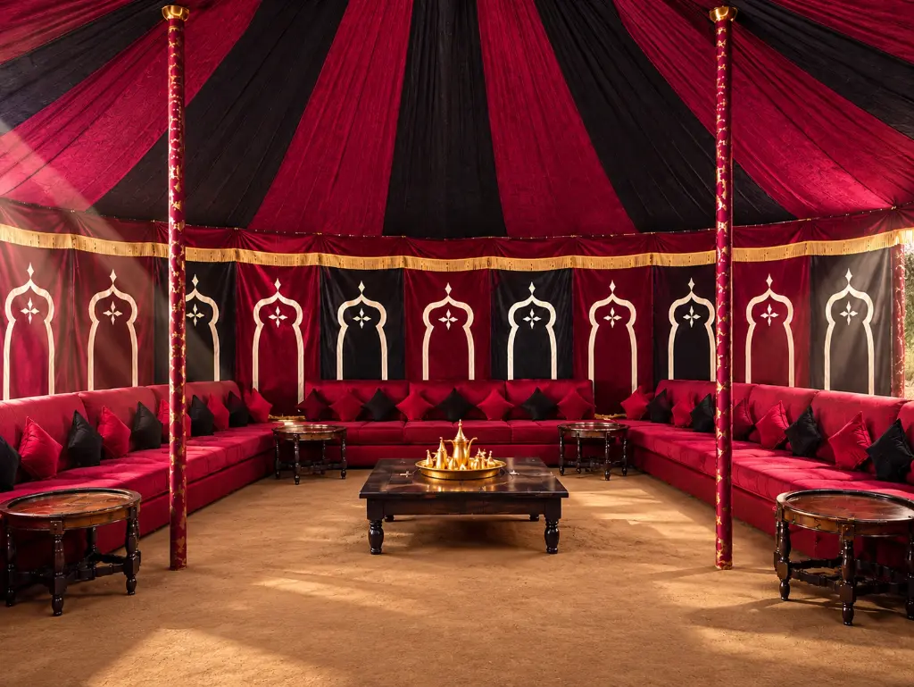 MOROCCAN TENT 6x12 M