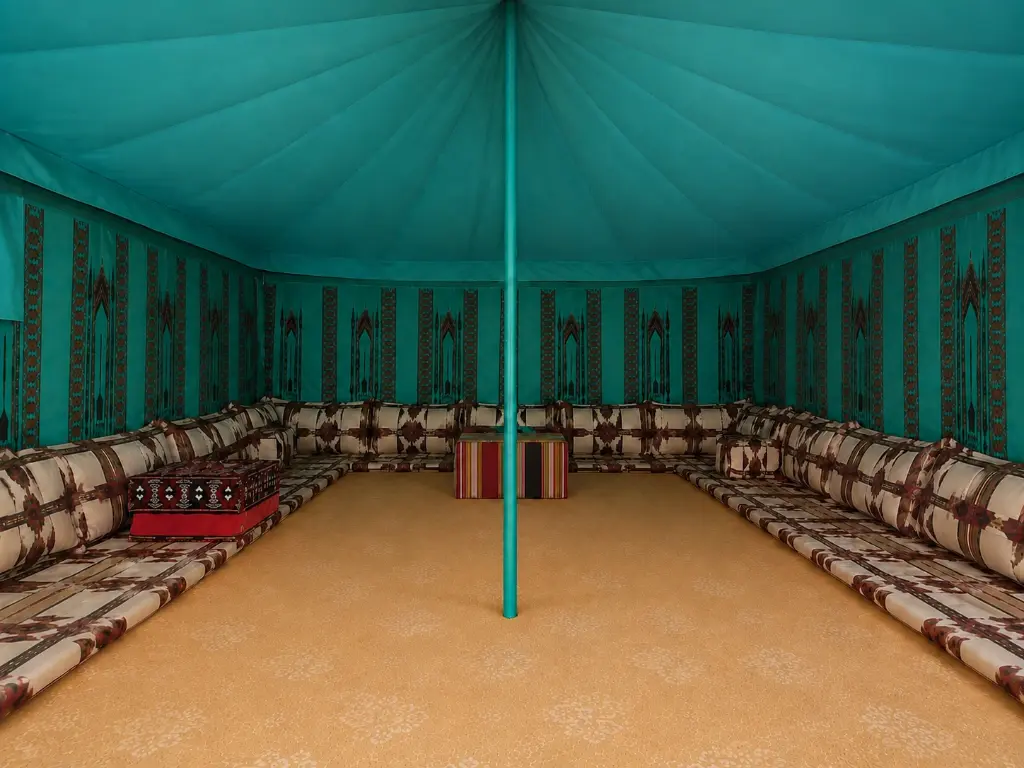 KADI TENT GREEN 4x4 M
