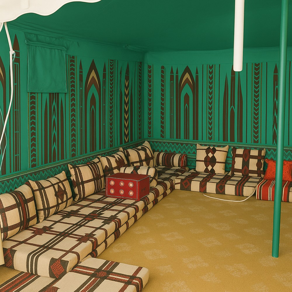 KADI TENT GREEN 5x8 M