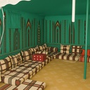 KADI TENT GREEN 5x8 M