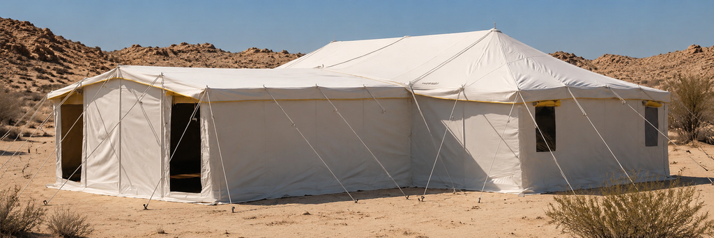 MAJLES TENT YELLOW 5x11 M