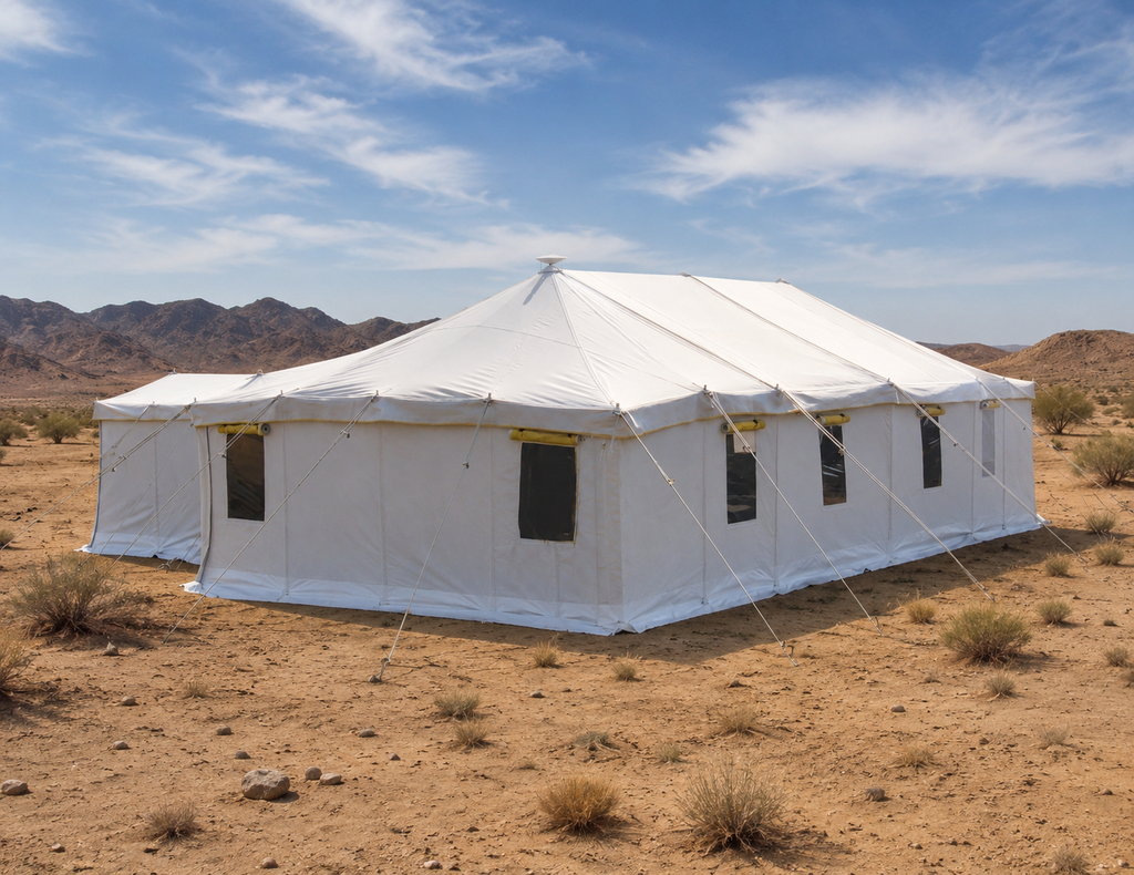 MAJLES TENT YELLOW 5x11 M