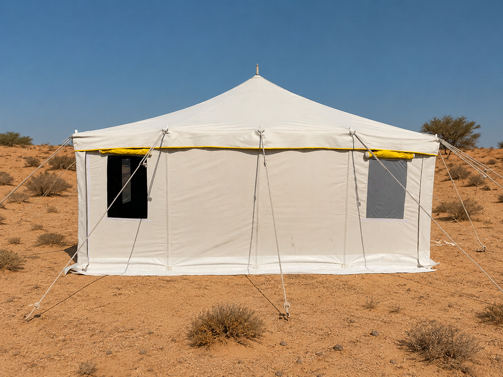 MAJLES TENT YELLOW 5x11 M