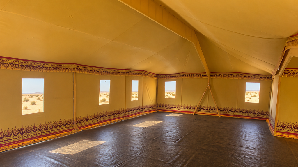 MAJLES TENT YELLOW 5x11 M