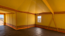 MAJLES TENT YELLOW 5x11 M