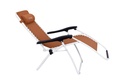 BROWN LOUNGE CHAIR