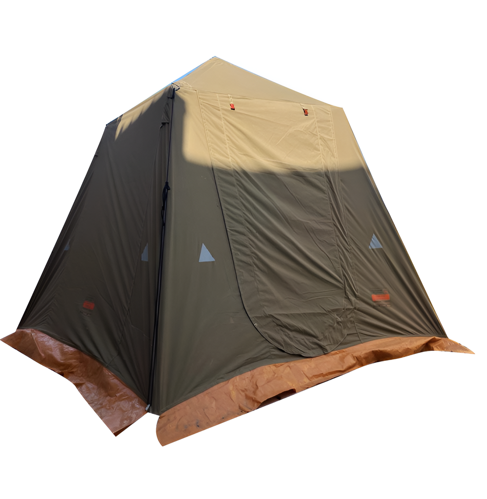 BAIRAQ 3x3m Khaki-Green Tent (without center pole)