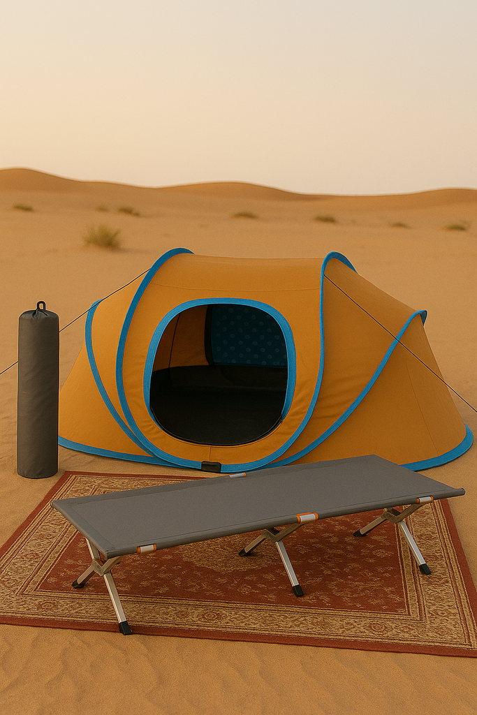 MEDIUM ALUMINUM CAMPING COT