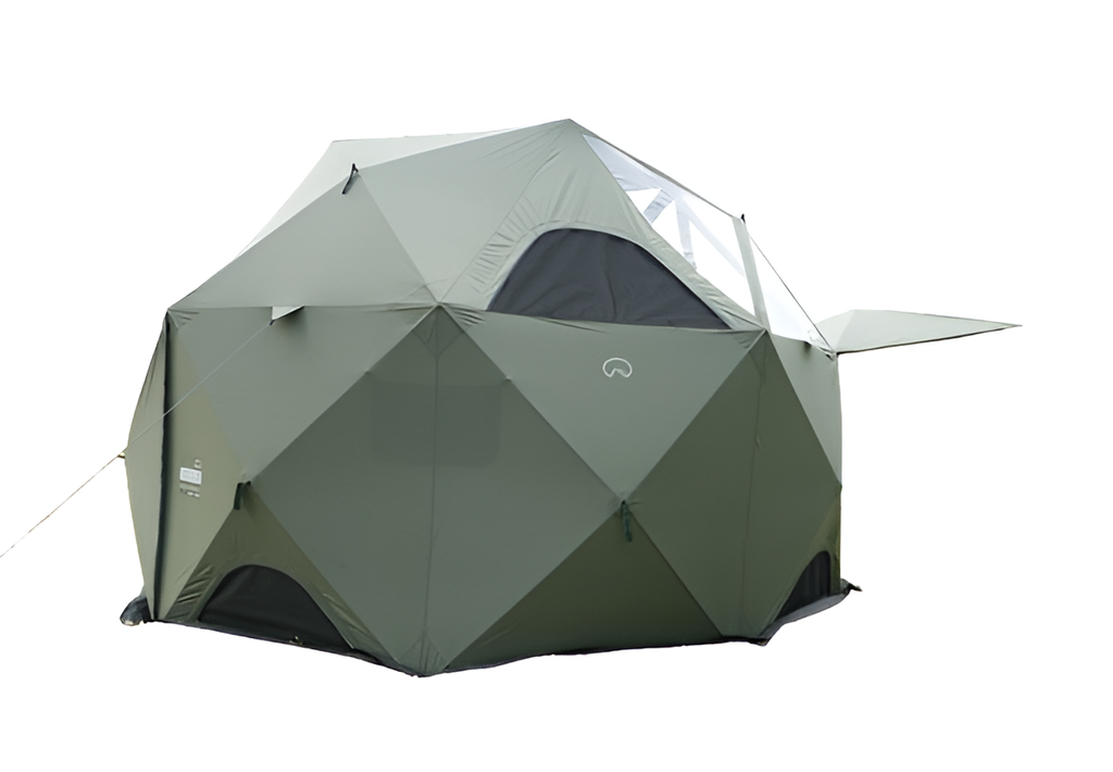 DISCOVERY DOME TENT 3.7x3.7x2.5 meter - OLIVE