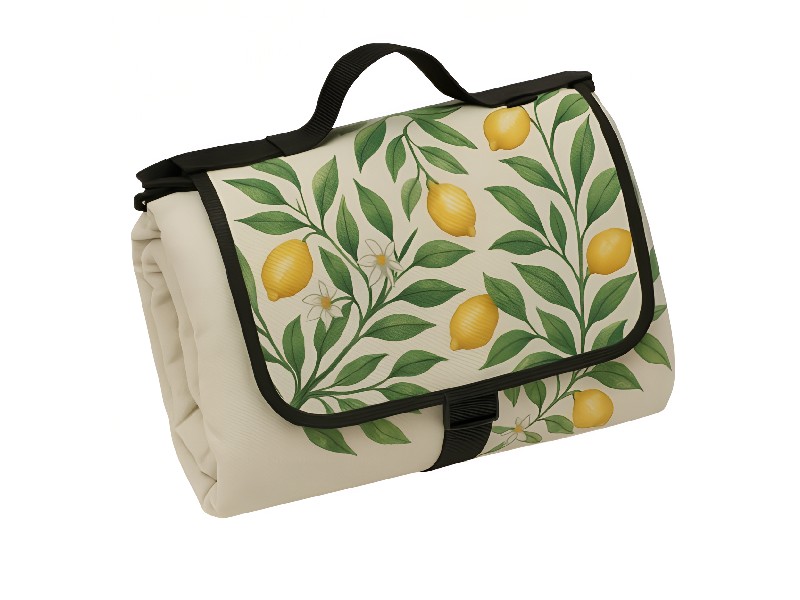 PICNIC MAT 3x2 M LEMON PRINT