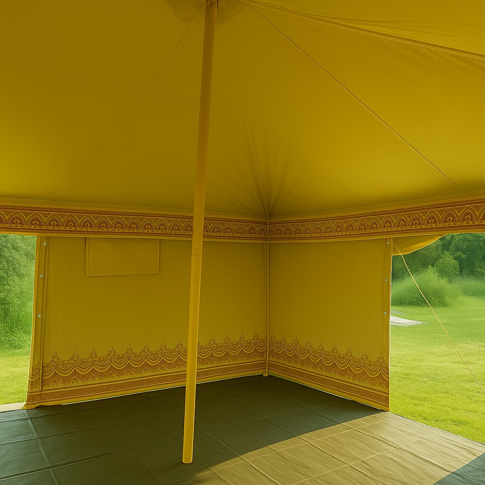MESHRAQ TENT YELLOW 4x6 M