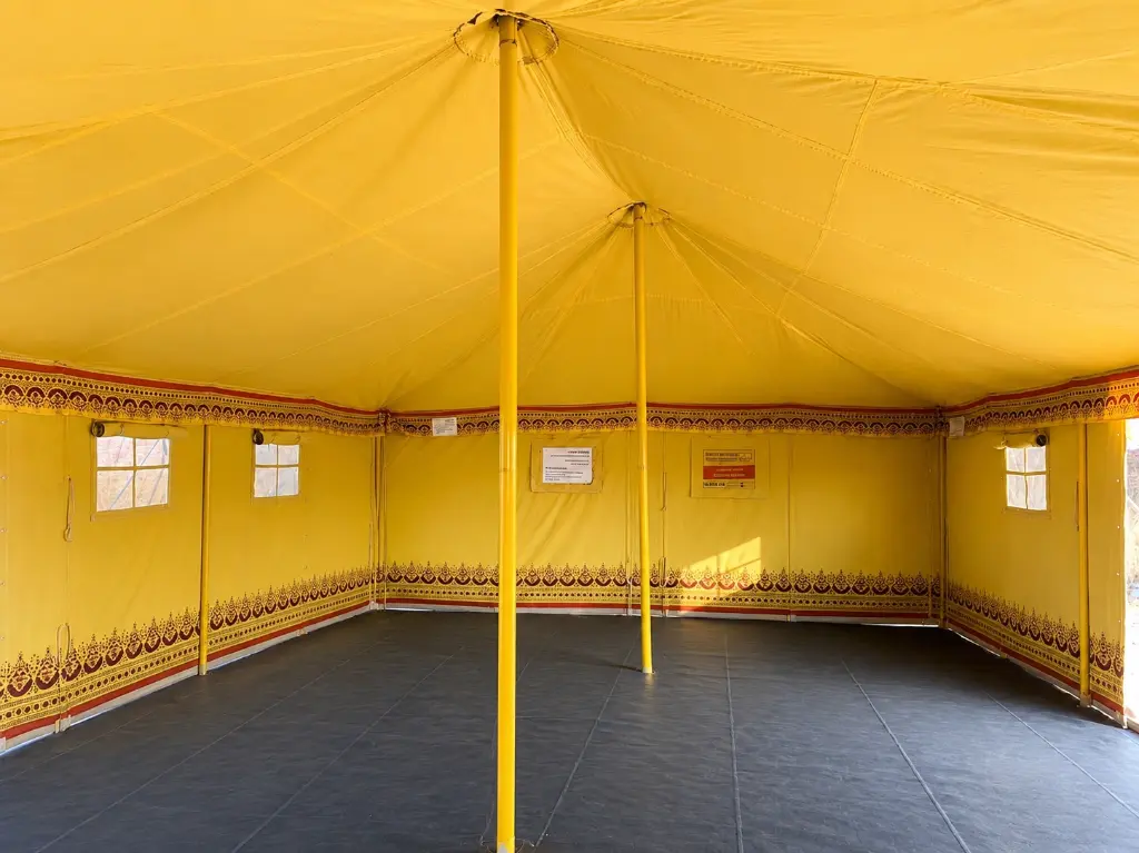 MESHRAQ TENT YELLOW 5x8 M