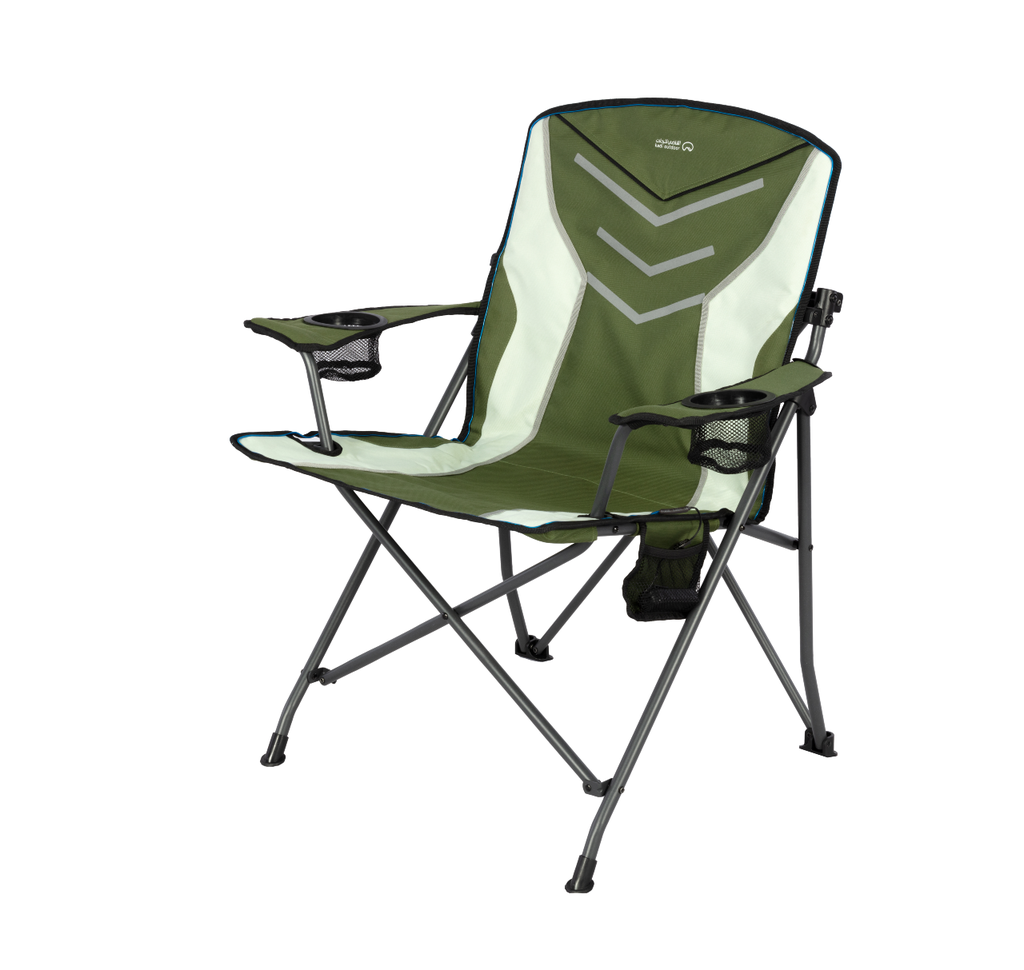FOLDING CHAIR WITH ARM/LIGHT STRIP