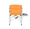 DIRECTOR CHAIR WITH TABLE, MODEL-4, GREY-ORNG