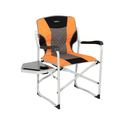 DIRECTOR CHAIR WITH TABLE, MODEL-4, GREY-ORNG