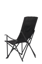 HIGH BACK FOLDING STEEL CHAIR, BLACK
