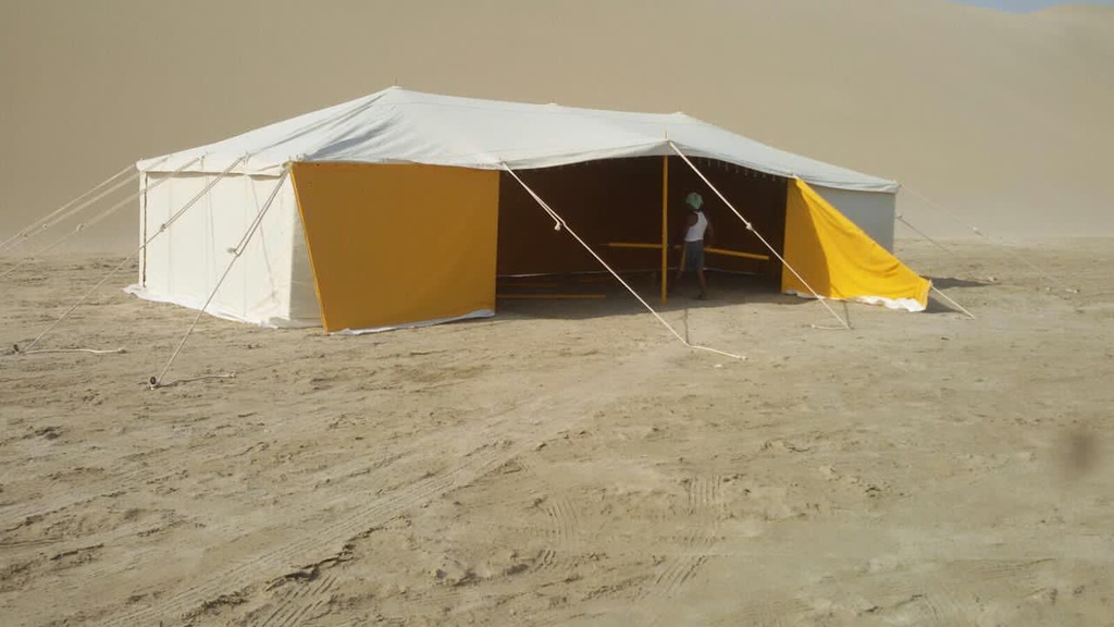 JAZIRA SHELTER TENT PLAIN 5x9 M