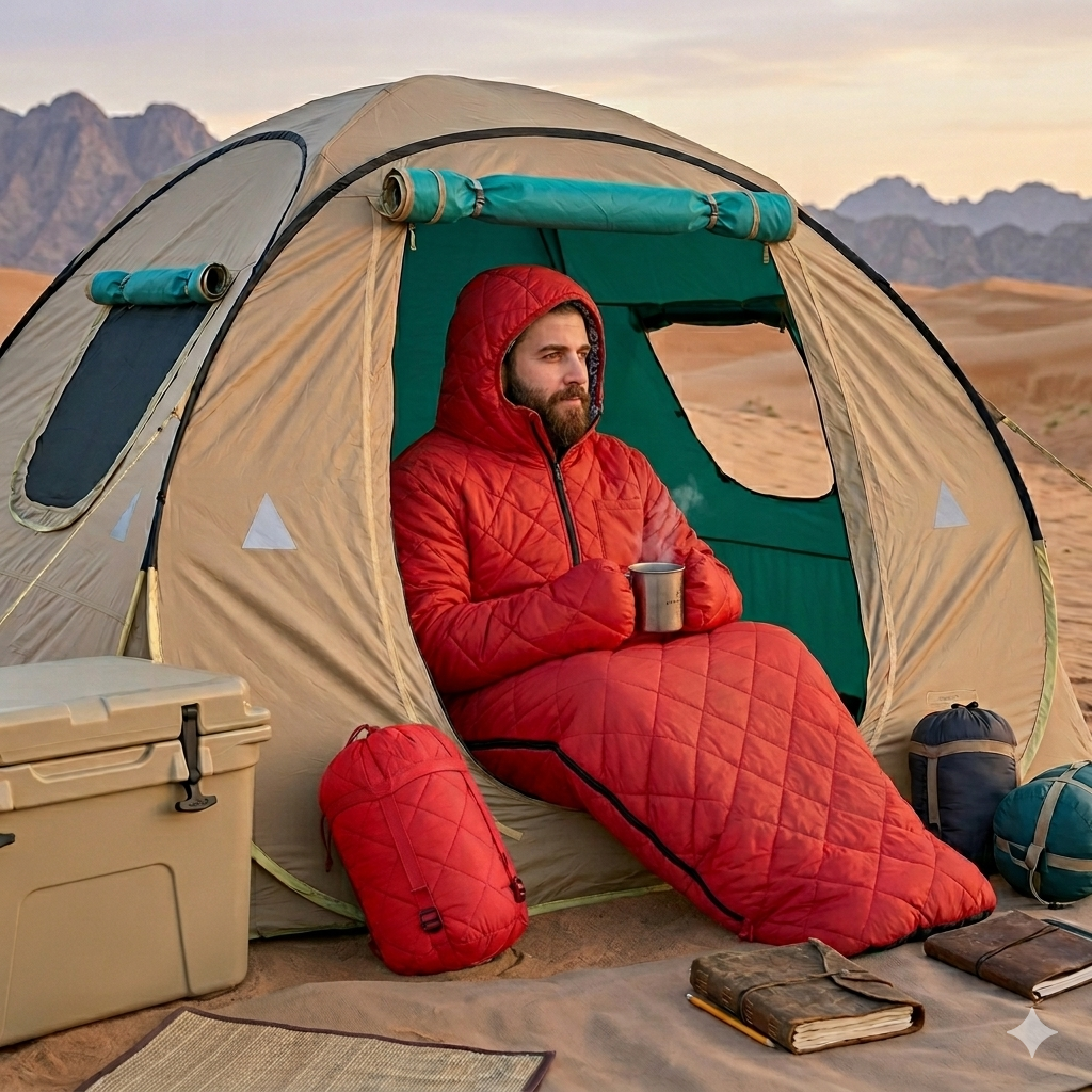 Hiking Sleeping Bag, 2.0x0.91 m