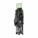 Directors Folding Chair with Side Table - Green/Black