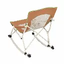 Folding Rocking Chair with Armrests