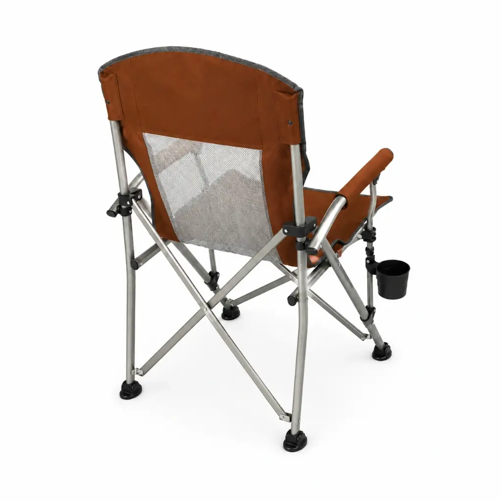 Large Folding Camping Chair with Steel Frame - Model 2