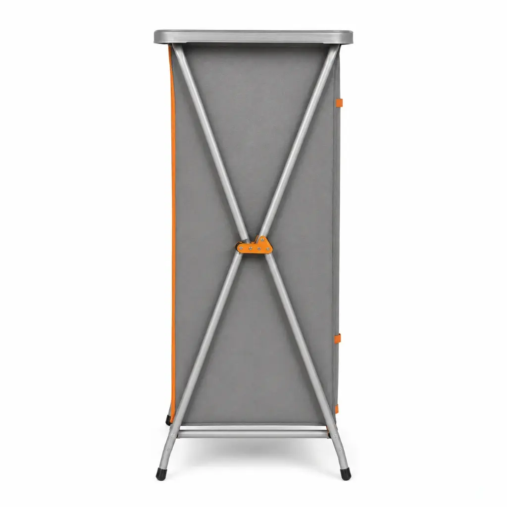 Camping Cabinet with 3 Shelves and Top Table
