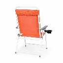 Folding Camping Chair with Side Table - Orange