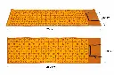 250×80 cm Floor Mat