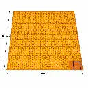 400×400 cm Floor Mat
