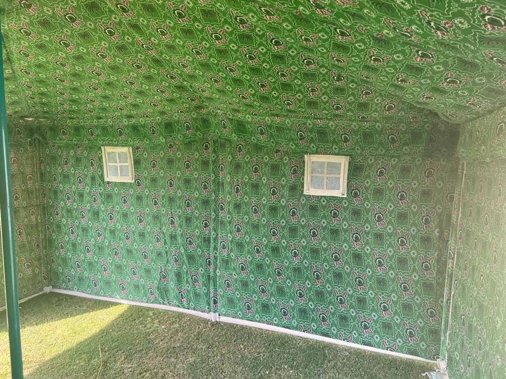 Deluxe Yard Tent, Three Layers, 4x4 m 