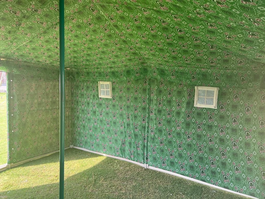Deluxe Yard Tent, Three Layers, 4x4 m 