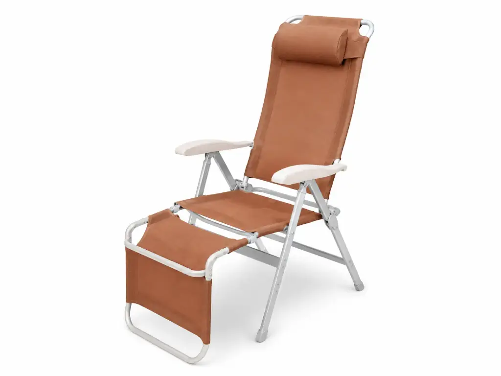 CAMPING CHAIR + FOOT REST