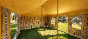Transparent Yard Tent, 5x8 m – Yellow 