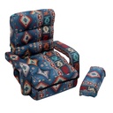 ADJUSTABLE MULTI-POSITION FLOOR CHAIR MODEL 2