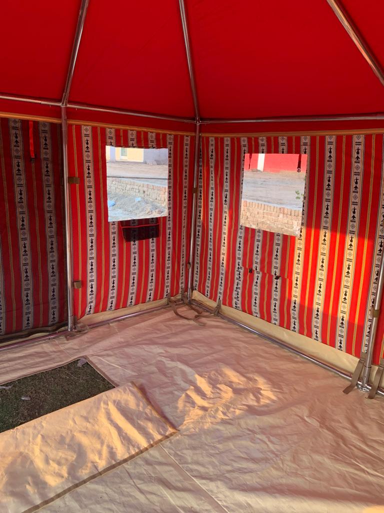 DIWANIA TENT 4x4 M WITH FRAME [P]