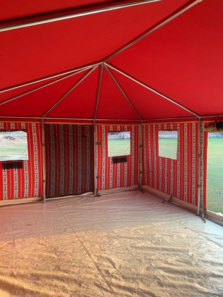 DIWANIA TENT 4x4 M WITH FRAME [P]