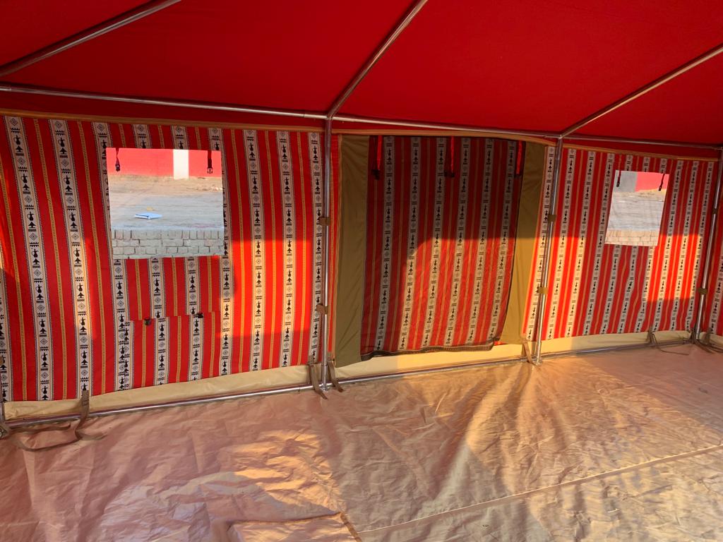 DIWANIA TENT 4x4 M WITH FRAME [P]