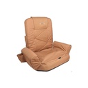 High-Back Padded Floor Seat with Side Armrests