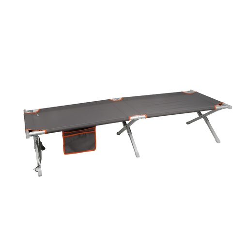 Medium Camping Cot with Side Pocket 1.90×0.65 m