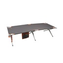 Large Aluminum Camping Cot 2.05×0.80 m