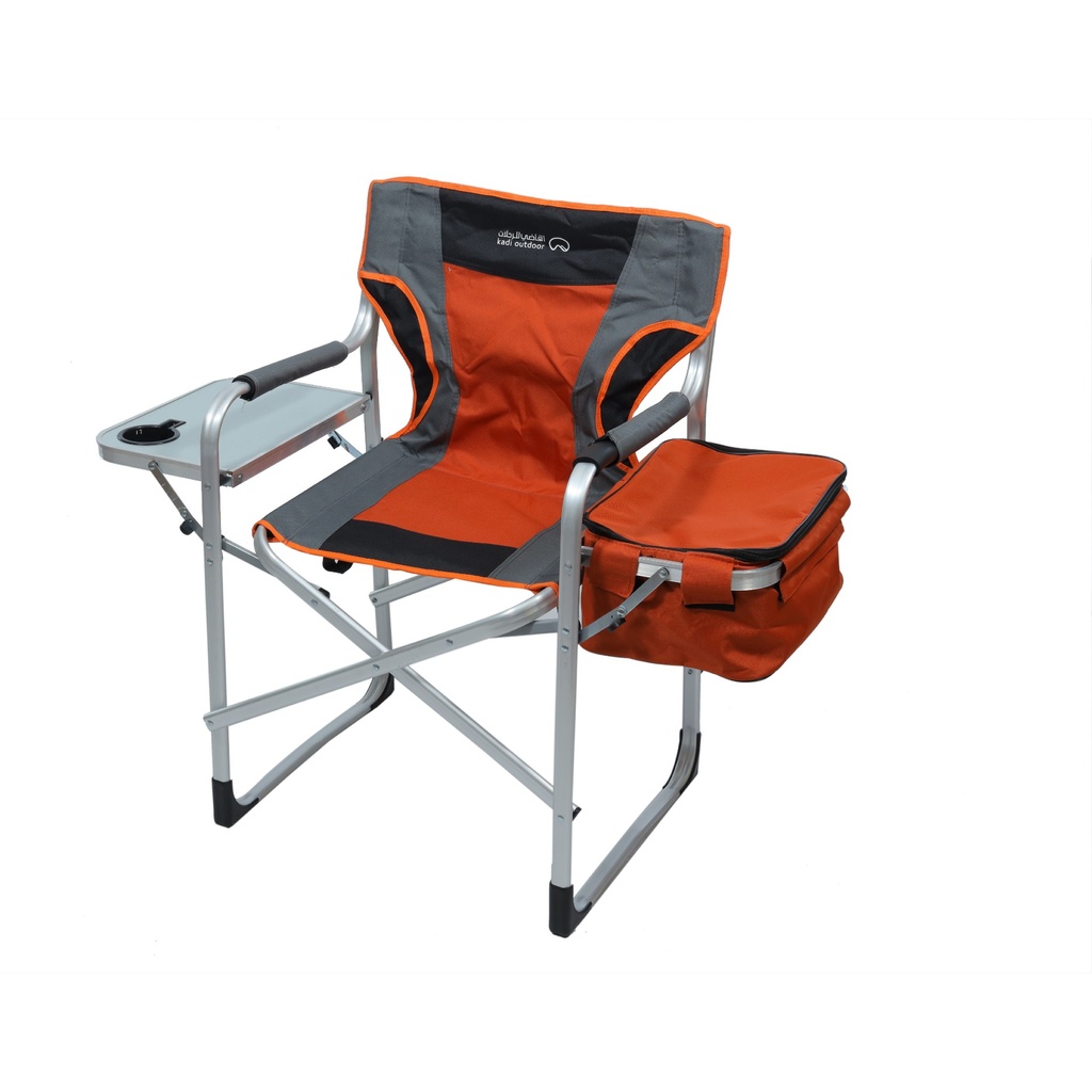 Directors Folding Chair with Side Table and Cooler Bag