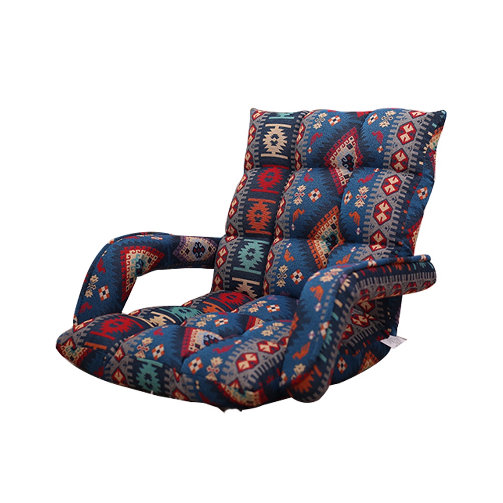 Padded Floor Seat with Side Armrests - Model 2