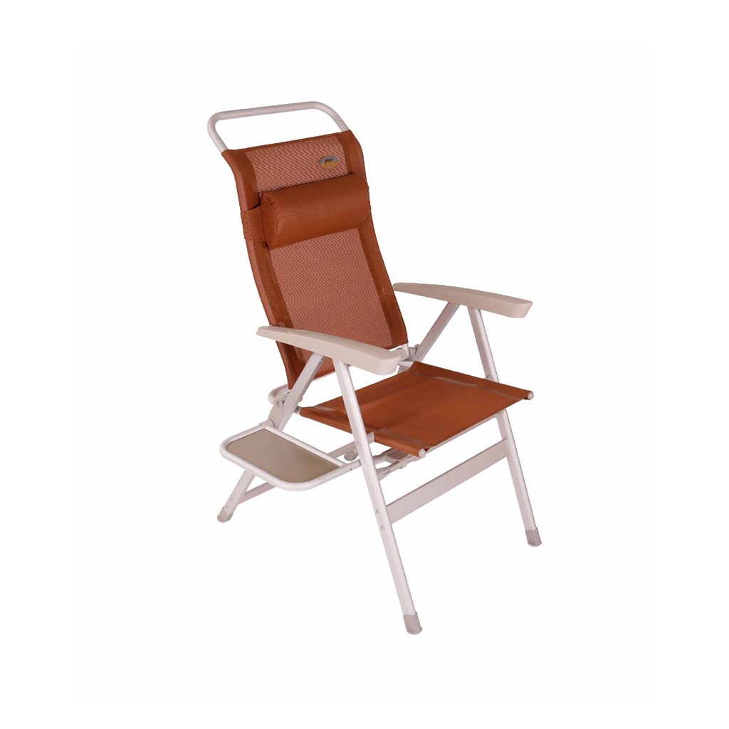 Folding Camping Chair with Side Table 