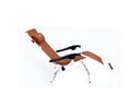 BROWN LOUNGE CHAIR