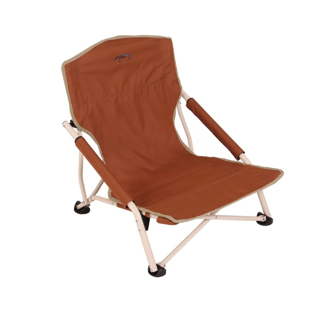 LOW FOLDING CHAIR WITH ARMREST 1