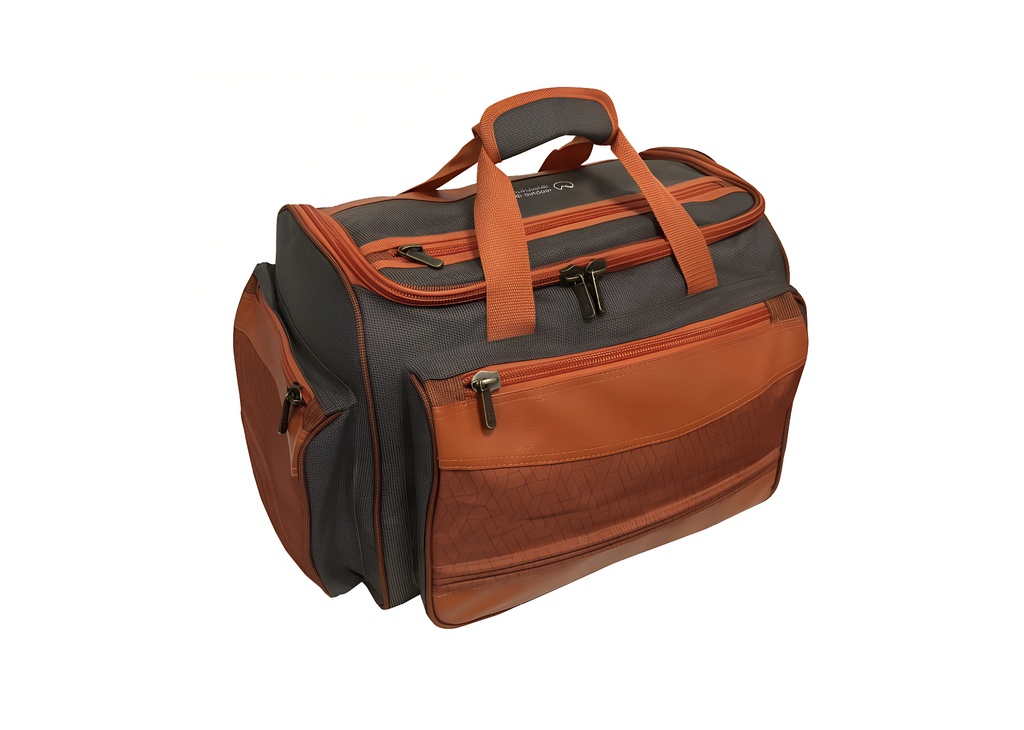 Small Two-Tone Travel Bag
