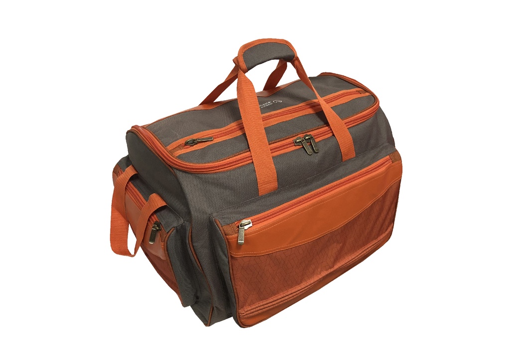 TWO TONE LARGE TRAVEL BAG