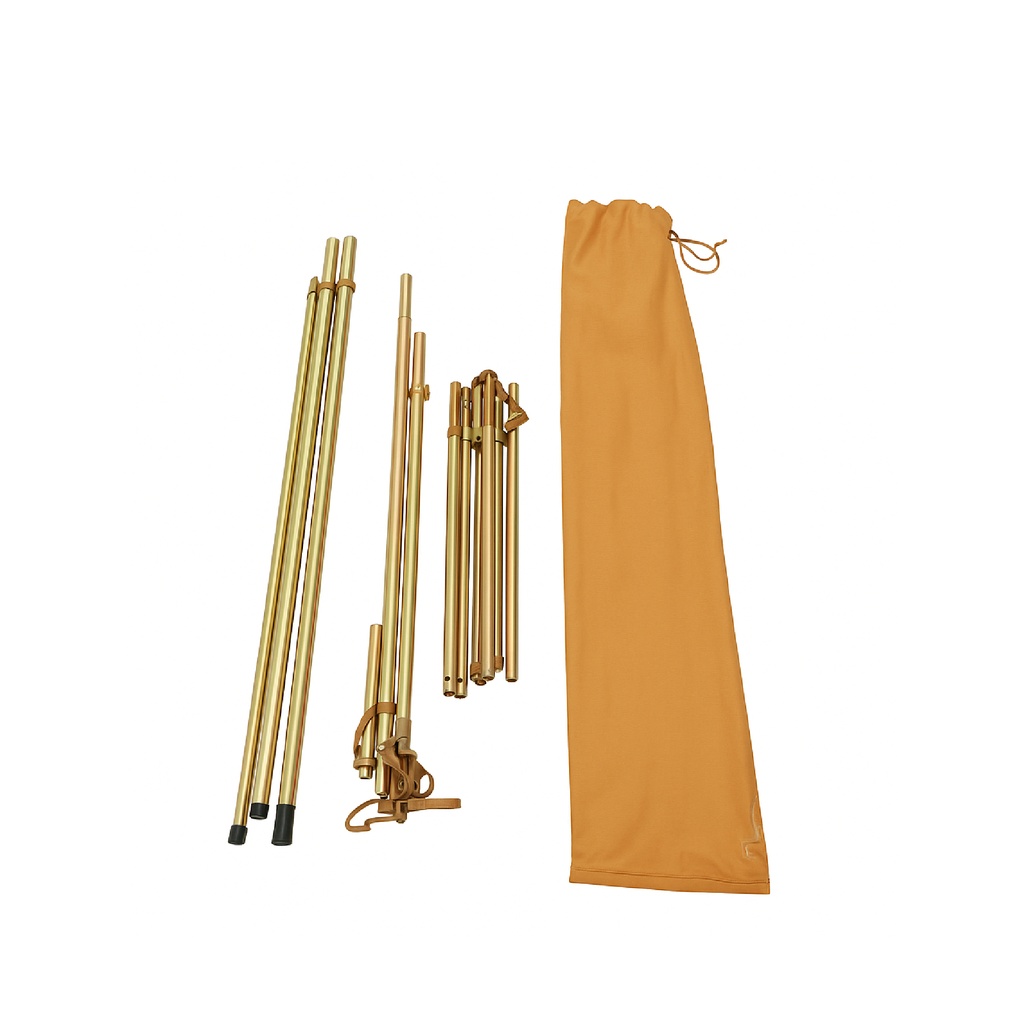 Steel Poles Set for Bairaq Tent, 3x3 m 