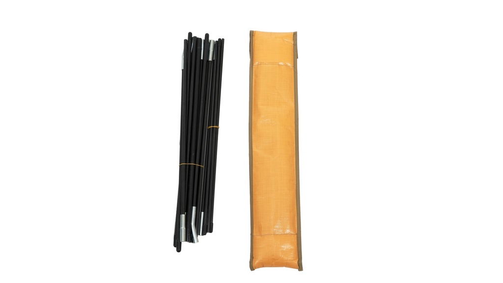 FIBERGLASS ROOF POLES SET FOR MEKSHAT TENT 4x4 M